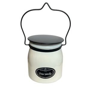 NWT Milkhouse Candle Co Pure Vanilla Farmhouse Style 2 Wick Candle